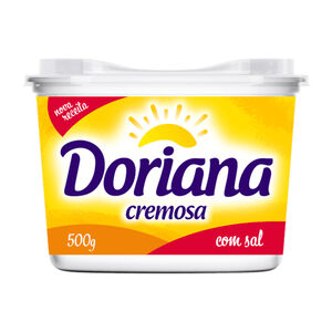 Margarina Doriana Cremosa com Sal pote 500g