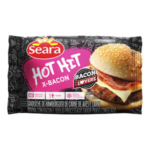 Sanduíche Hot Hit Bacon Seara 145g