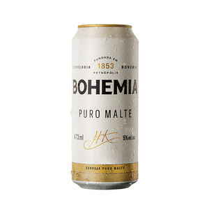 Cerveja Bohemia Puro Malte Lata 473ml