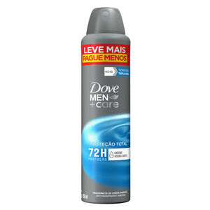 Antitranspirante Aerossol Proteção Total 72h Dove Men+Care 250ml Leve Mais Pague Menos