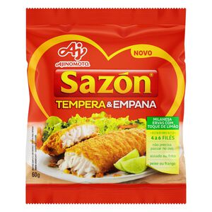 Farinha para Empanar Ervas com Toque de Limão Sazón Tempera & Empana Pacote 60g
