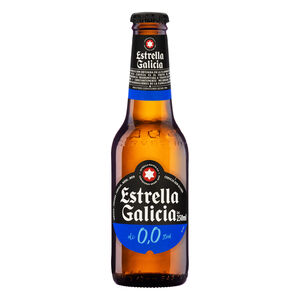 Cerveja Zero Álcool Estrella Galicia Garrafa 250ml