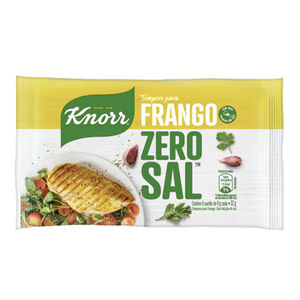 Tempero em Pó Knorr Zero Sal Frango com 32g com 8 Sachês de 4g 