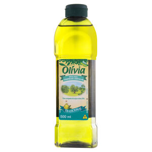 Óleo Composto de Soja e Oliva (8%) Tradicional Olívia Garrafa 500ml