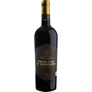 Vinho Italiano Primitivo Di Manduria Masseria Trajone DOC 750ml
