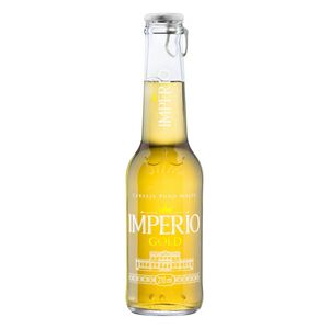 Cerveja Pilsen Puro Malte Gold Império Garrafa 210ml