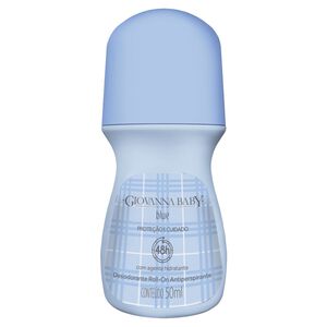 Desodorante Roll-On Antiperspirante Blue Giovanna Baby 50ml