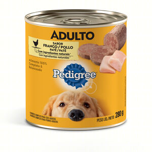 Alimento Completo e Balanceado Patê para Cães Adultos Frango Pedigree Lata 280g