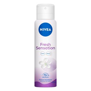 Antitranspirante Aerossol Antibacteriano Fresh Sensation Nivea 150ml Spray