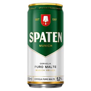 Cerveja Munich Helles Puro Malte Spaten Lata 269ml 
