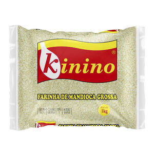 Farinha de Mandioca Grossa Kinino 1kg
