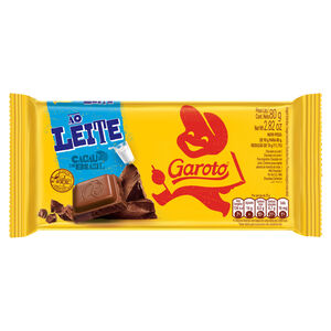 Chocolate ao Leite Garoto Pacote 80g