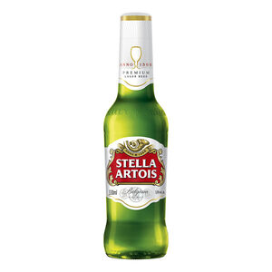 Cerveja Lager Premium Puro Malte Stella Artois Garrafa 330ml