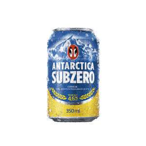 Cerveja Antarctica Subzero Lata 350ml