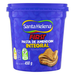 Pasta de Amendoim Integral Zero Sódio sem Adição de Açúcar First Pote 450g