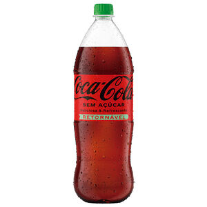 Refrigerante Coca-Cola Sem Açúcar Retornável Garrafa 2l