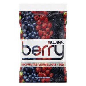 Mix de Frutas Vermelhas Congeladas Sweet Berry Pacote 500g 