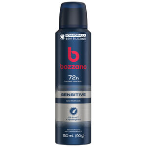 Desodorante Antitranspirante Bozzano Sensitive Sem Perfume 150ml