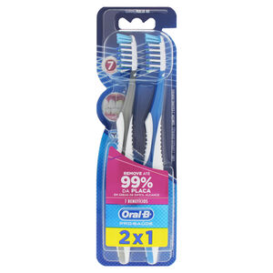 Escova Dental Macia 40 7 Benefícios 2x1 Oral-B Pro-Saúde 2 Unidades