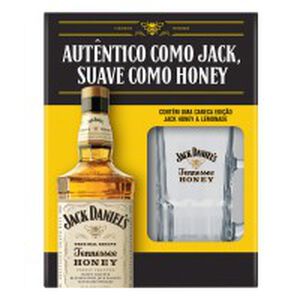 Kit Caneca + Whisky Honey Jack Daniel´s 1l 