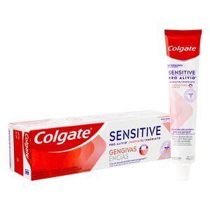 Creme Dental Colgate Sensitive Pro-Alívio Imediato Gengivas Caixa 90g