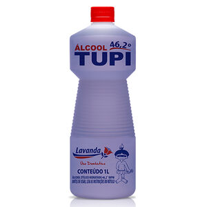 Álcool Líquido Tupi 46,2° Lavanda 1l