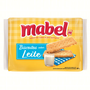 Biscoito Doce Leite Mabel Pacote 400g