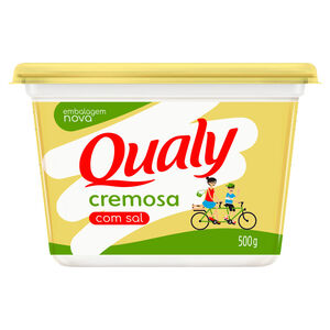 Margarina Cremosa com Sal Qualy Pote 500g